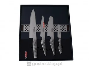 Global Zestaw Noży z listwą magnetyczna G-251138/M30 G-251138/M30 - Noże kuchenne - miniaturka - grafika 2
