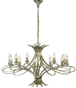 Interiors Żyrandol PENN CA7P12BB INTERIORS CA7P12BB/INT/CUBI - Lampy sufitowe Interiors Żyrandol PENN CA7P12BB INTERIORS CA7P12BB/INT/CUBI - Lampy sufitowe - miniaturka - grafika 1