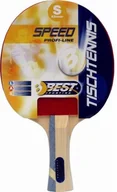 Tenis stołowy - Best Sporting Best rakietka do tenisa stołowego Speed, wykładzina podłogowa, oryginalny rozmiar 2059810 - miniaturka - grafika 1