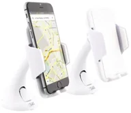 Uchwyty samochodowe do telefonów - TnB Norauto Uchwyt na telefon na przyssawkę biały - miniaturka - grafika 1