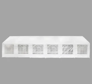 vidaXL vidaXL Biały namiot na przyjęcia 12 x 6 m - Pawilony ogrodowe - miniaturka - grafika 9