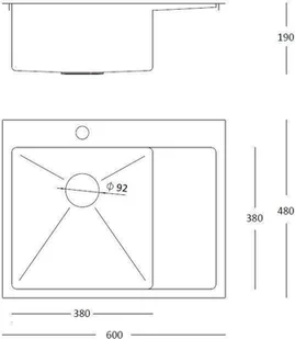QUADRON RUSSEL 116 + bateria INGRID (kolor MIEDŹ) - Zlewozmywaki z baterią - miniaturka - grafika 2