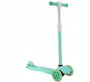 LED Hulajnoga Model 988 Czarno-Zielona - Hulajnogi - miniaturka - grafika 6