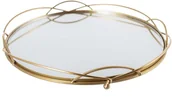Tace i patery - Dekoria pl pl Taca Gold Mirror 28cm 28 cm 814-516 - miniaturka - grafika 1