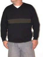 Swetry męskie - BLACK PUDDING sweter BLACK PUDDING BP JUMPER Black Green - miniaturka - grafika 1