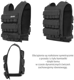 HMS Kamizelka treningowa KTO30 z regulowanym obciążeniem 30 kg - - Obciążenia - miniaturka - grafika 6