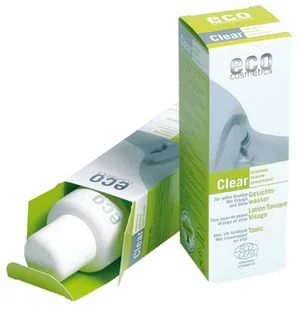 Eco Cosmetics Clear, odświeżający tonik do twarzy z kwiatem pomarańczy i liściem oliwnym BIO - 100 ml - Kremy do twarzy Eco Cosmetics Clear, odświeżający tonik do twarzy z kwiatem pomarańczy i liściem oliwnym BIO - 100 ml - Kremy do twarzy - miniaturka - grafika 2