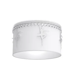 Milagro Baletnica lampa sufitowa 1-punktowa biała MLP4970 - Lampy sufitowe - miniaturka - grafika 2