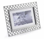 Ramki na zdjęcia - Icar Ramka dekoracyjna 10X15 srebrna RM09 RM0946S - miniaturka - grafika 1