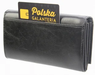 Z.Ricardo (PL) Portfel Damski (PL) Długi Z Klapką I Klamrą Wewnątrz Skóra Naturalna Licowa ZR036 - Portfele - miniaturka - grafika 7