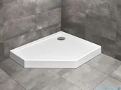 Brodziki prysznicowe - Radaway Doros PT E Compact 100x90 prawy z obudową SDRPTP1090-05R - miniaturka - grafika 1