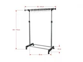 Akcesoria do tablic - Stojak jezdny do przechowywania plansz SM216 - miniaturka - grafika 1