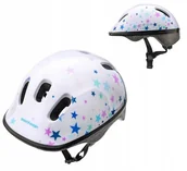 Kaski rowerowe - Meteor Regulowany Kask Rowerowy Dziecięcy 48-52 cm - miniaturka - grafika 1