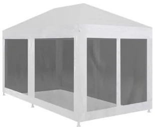 vidaXL Namiot imprezowy z 6 siatkowymi ściankami, 6x3 m - Pawilony ogrodowe - miniaturka - grafika 6
