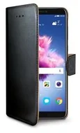 Etui i futerały do telefonów - Celly Pokrowiec na telefon pro Huawei P Smart WALLY710) Czarne - miniaturka - grafika 1