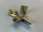 Akcesoria do wystroju okien - Gardinia SAMOPRZYLEPNY HACZYK DO ZAZDROSTEK 4 SZT ZŁOTY 363 GARDINIA - miniaturka - grafika 1