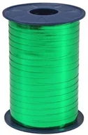 Pasmanteria - Unbekannt Wstążka poli Metallic zielona o szerokości 5 MM/400 meter 2855-607 - miniaturka - grafika 1