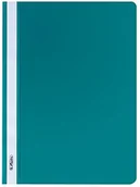 Koszulki na dokumenty - Herlitz 975433 foldery A4 PP z przezroczystą przednią pokrywą, 10 sztuki, czerwony, turkusowy A4 11387453 - miniaturka - grafika 1