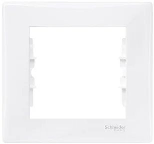 Schneider Electric Polska Sp. z o.o. SCHNEIDER SEDNA ramka IP44 POJEDYNCZA BIAŁA - Wyłączniki światła i elektryczne - miniaturka - grafika 3