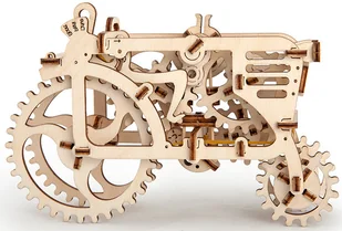 Ugearsmodels Traktor - model mechaniczny do składania - fornir - 97 elementów - Ugearsmodels 70003 UGE-19213 - Zabawki konstrukcyjne - miniaturka - grafika 2