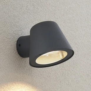 LINDBY Lindby Ileyna kinkiet zewnętrzny, czarny - Lampy ogrodowe - miniaturka - grafika 2