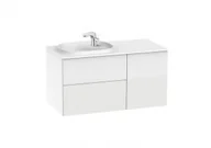 Szafki łazienkowe - Roca A851389806 UNIK BEYOND z UM.SURFEX 1000 LEWA BIAŁY - miniaturka - grafika 1