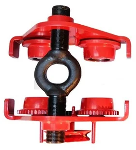 030 Wózek ręczny jezdny z łańcuszkiem i napędem udźwig 1,0 T szerokość belki jezdnej 160-300 mm wysokość łańcucha manewrowego 3m) 03076126 76126-uniw - Wciągarki - miniaturka - grafika 4