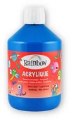 Farby i media malarskie - Rainbow, farba akrylowa, 500 ml, błękitna - miniaturka - grafika 1