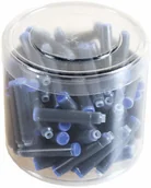 Wkłady do długopisów - Naboje do pióra niebieskie pakowane po 100 sztuk 080023 - miniaturka - grafika 1