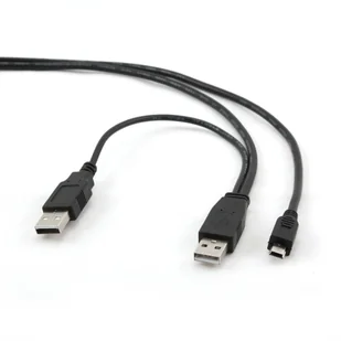 Gembird Kabel CCP-USB22-AM5P-3 (USB M - Mini USB M; 1m; kolor czarny) 2_225482 - Kable komputerowe i do monitorów - miniaturka - grafika 2