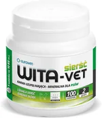 Suplementy i witaminy dla psów - Eurowet Wita-Vet Sierść 100tab. - miniaturka - grafika 1