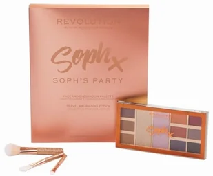 MAKE UP REVOLUTION Makeup Revolution Zestaw prezentowy do makijażu Party Soph 1op. 730876 - Palety i zestawy do makijażu - miniaturka - grafika 2