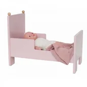 Lalki dla dziewczynek - JaBaDaBaDo Drewniane Łóżeczko Dla Lalek - miniaturka - grafika 1