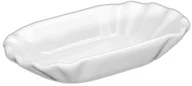 Talerze - Holst Porzellan Holst SL 105 porcelanowy talerzyk na frytki, 15 cm, o kształcie jednorazowego talerzyka kartonowego, 9 cm SL 111 - miniaturka - grafika 1