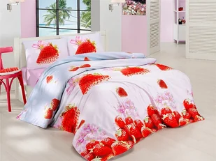 Faro Valentini Limited, Komplet pościeli, 160x200 cm, Strawberry - Pościel - miniaturka - grafika 2