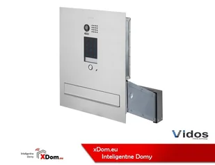 Vidos WIDEODOMOFON ZINTEGROWANY ZE SKRZYNKĄ NA LISTY S1401D-SKM S1401D-SKM - Wideodomofony Vidos WIDEODOMOFON ZINTEGROWANY ZE SKRZYNKĄ NA LISTY S1401D-SKM S1401D-SKM - Wideodomofony - miniaturka - grafika 2