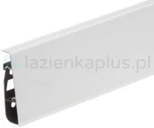 Listwy i profile - Cezar Hi-Line Prestige listwa przypodłogowa Biała 614606 - miniaturka - grafika 1