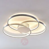 Lampy sufitowe - LINDBY Lindby Riley lampa sufitowa LED ściemniana - miniaturka - grafika 1