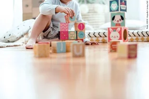 Janod DREWNIANA PIRAMIDA wieża Baby Forest J08016 - Klocki - miniaturka - grafika 12