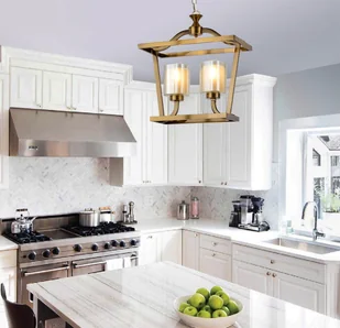 Lumina Deco Deco LAMPA WISZĄCA LOFT MOSIĘŻNA ATLANTA W6 LDP 1222-6 (MD) - Lampy sufitowe - miniaturka - grafika 2