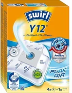 Akcesoria do odkurzaczy - Swirl M 48 MicroPor Plus worki do odkurzacza Miele, filtr antyalergiczny, 4 sztuki w zestawie z filtrem 205639 - miniaturka - grafika 1