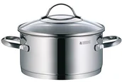 Rondle - WMF garnek  16 cm ok. 1,4L Provence Plus krawędź do wylewania pokrywa szklana Cromargan polerowana ze stali nierdzewnej do kuchenek indukcyjnych można myć w zmywarce 721166380 - miniaturka - grafika 1