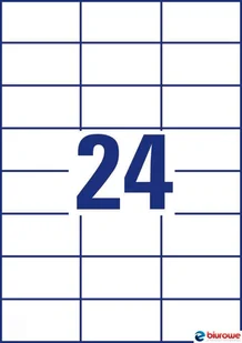 Avery Etykiety uniwersalne Zweckform trwałe 70 x 37 mm, 24 etykiety/A4 ZW174 - Etykiety do drukarek - miniaturka - grafika 4