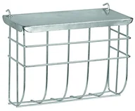 Klatki dla gryzoni - Kerbl 82857 metallheuraufe z pokrywką ocynkowany do zawieszenia, 25 x 17 cm - miniaturka - grafika 1