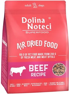 DOLINA NOTECI Superfood Adult z wołowiną 1 kg - Sucha karma dla psów - miniaturka - grafika 3