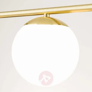 Orion Lampa wisząca Madis z trzema kulistymi kloszami - Lampy sufitowe - miniaturka - grafika 4