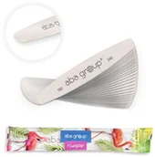 Pozostałe akcesoria kosmetyczne - ABA Group ABA Bezpieczny Pakiet Pilnik Elipsa 180/240 Zeberka STANDARD x25szt 864475Z25 - miniaturka - grafika 1