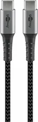 Kable USB - Goobay 49303 kabel USB-C 10 Gbps bardzo wytrzymały kabel tekstylny premium z metalowymi wtyczkami 2 m 49303 - miniaturka - grafika 1