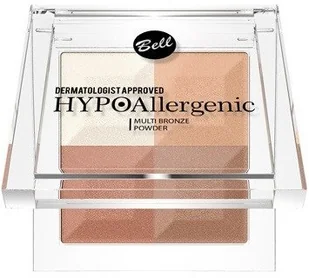Bell Hypoallergenic Puder brązująco-rozświetlający prasowany nr 03 - Podkłady do twarzy - miniaturka - grafika 2