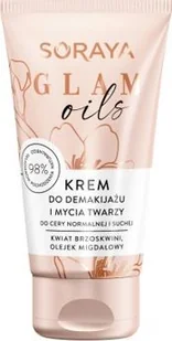 Soraya Soraya Glam Oils Krem do demakijażu i mycia twarzy cera normalna i sucha 125ml - Kremy oczyszczające - miniaturka - grafika 3